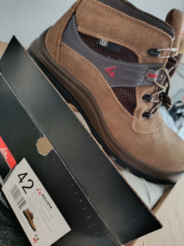 Bota de Seguridad Bellota 42 Marrón