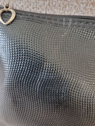 Pochette nera ecopelle