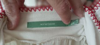 Blusa bordada vintage multicolor