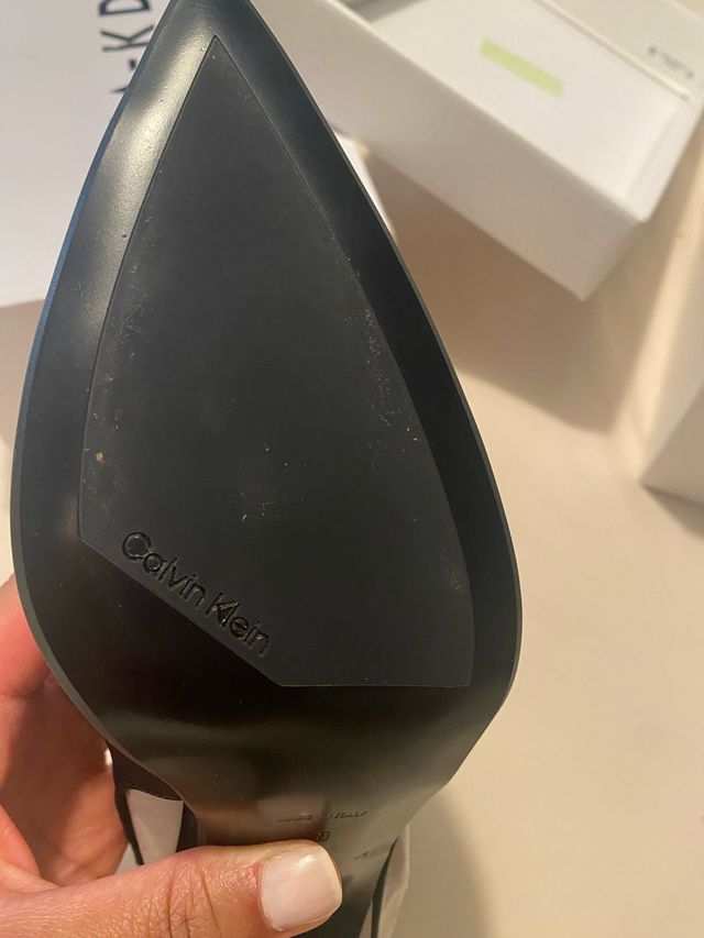 Tacones negros Calvin Klein