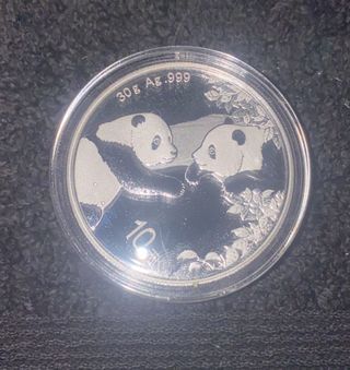 Monedas Plata China Panda 2023
