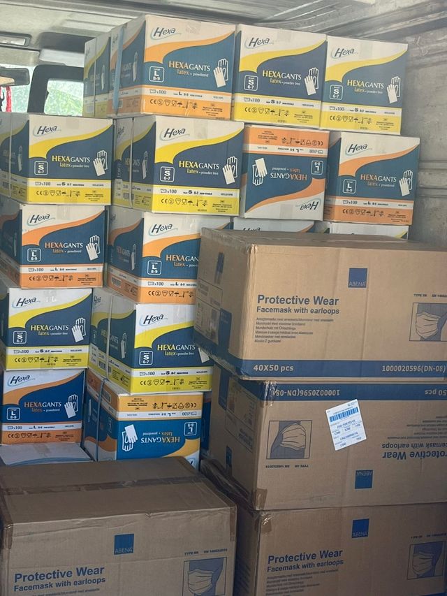 Guantes Hexagants - Latex - 100uds