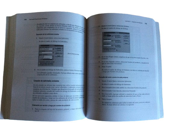 Libro Excel 5 para Windows