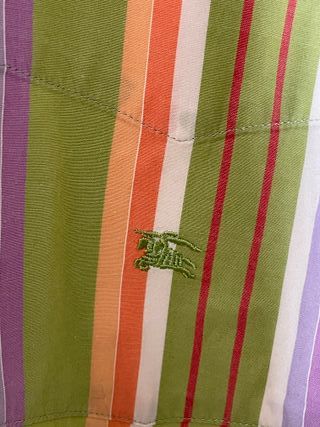 Camisa Burberry multicolor a rayas