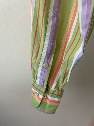 Camisa Burberry multicolor a rayas