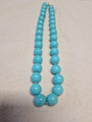 Collana perle turchesi