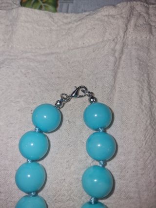 Collana perle turchesi