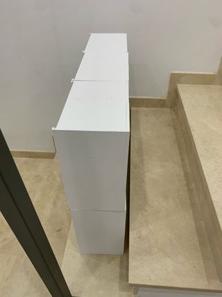 6 Cajas Decorativas Blancas
