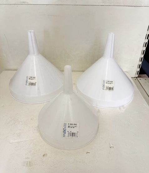 IMBUTI POLIETIL.RESISTENTI OLIO/BENZINA STOCK PZ.3