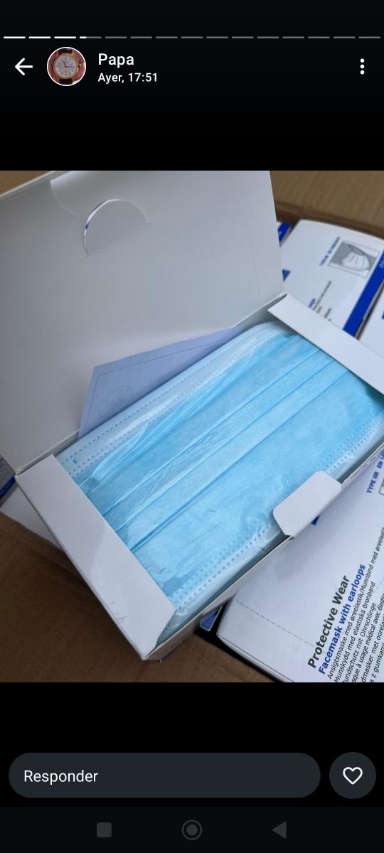 Mascarillas Arena - 50 uds