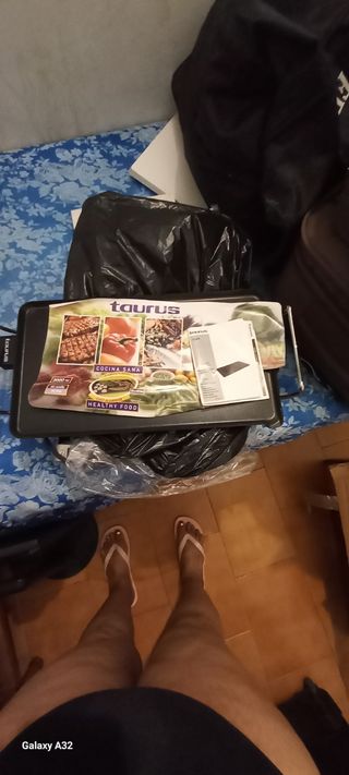 Plancha Taurus Agata - Grill Eléctrica sin cable