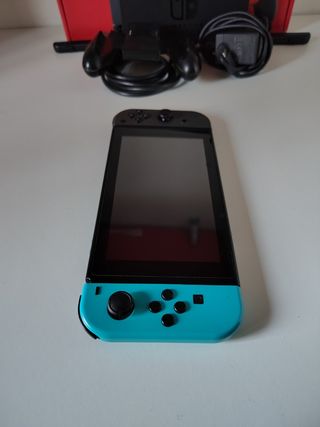 Nintendo Switch Blu/Grigio + Accessori e Scatola