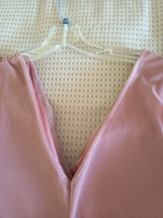 Vestido fiesta rosa - Talla M