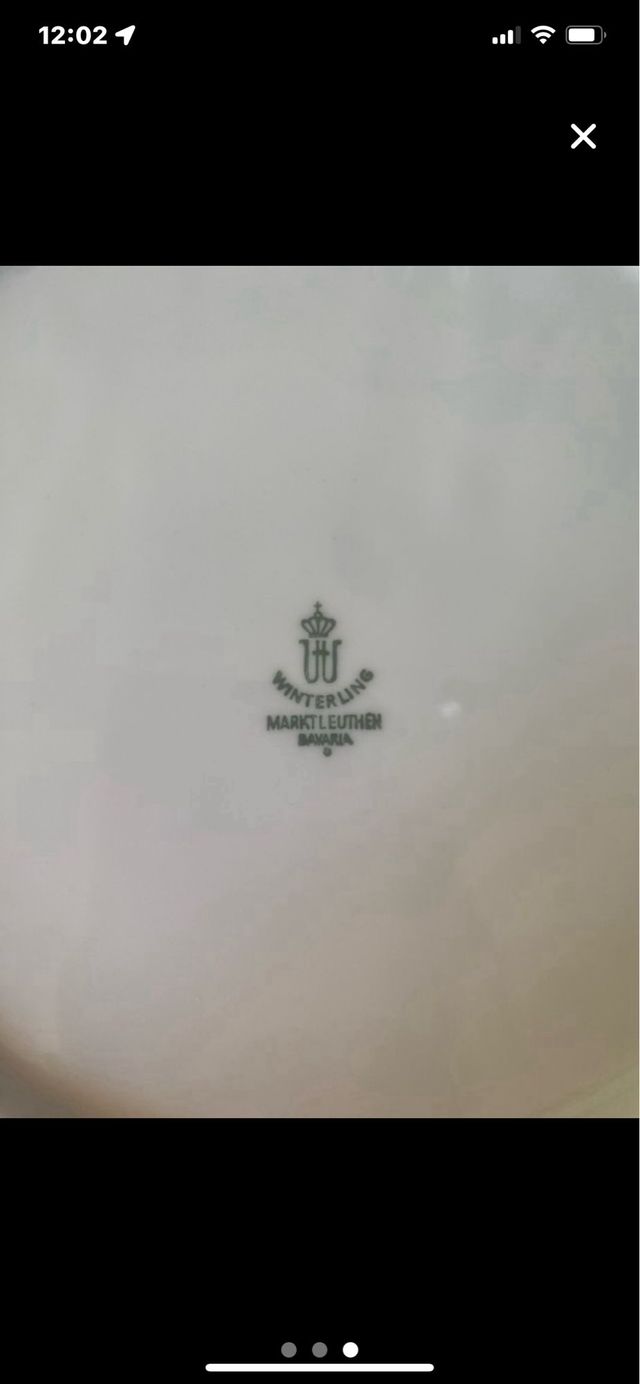 Vajilla porcelana 29 piezas, Bavaria