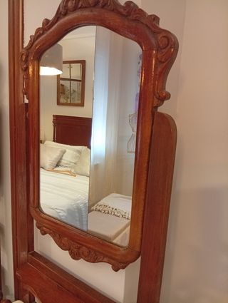 Antico mobile lavabo in legno