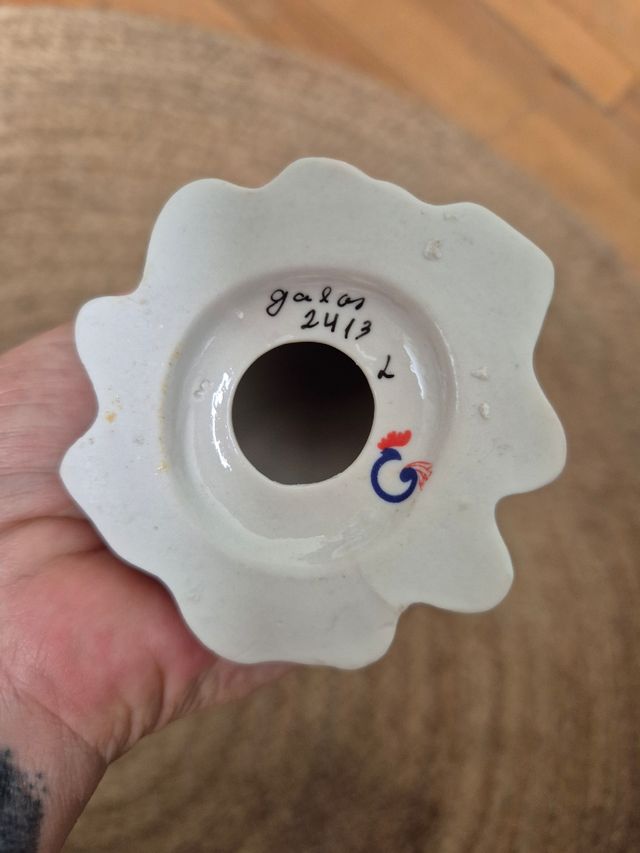 Figura porcelana mujer vintage