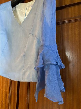 Blusa azul Macarena Kindelan