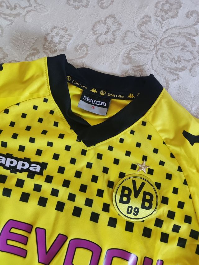 Camiseta Dortmund Retro Talla S. Vini, mbappe, 