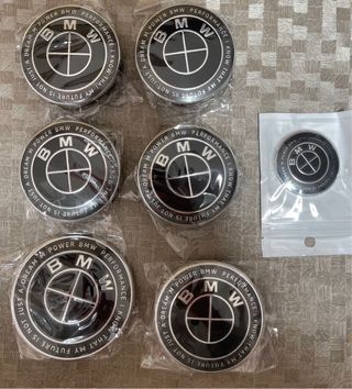 7 Emblemas BMW en DIFERENTES COLORES.