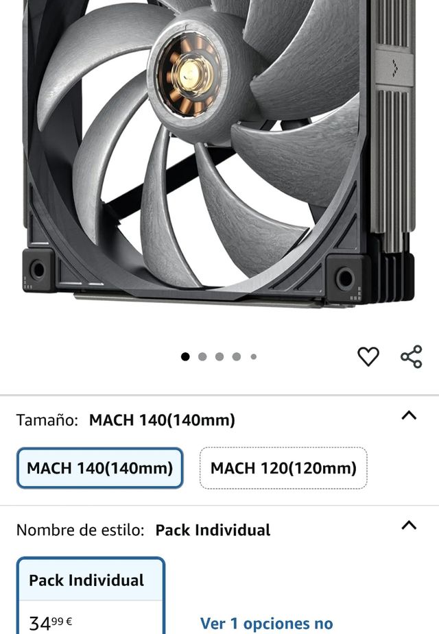 Sudokoo MACH140 - Ventilador CPU