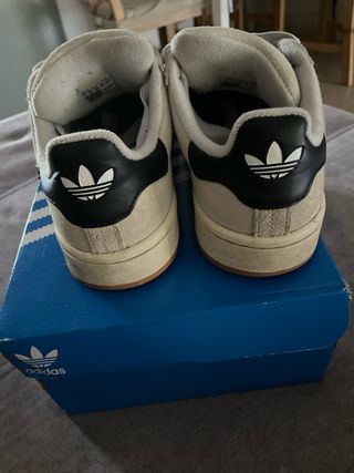 Zapatillas Adidas Campus 00s Beige/Negras