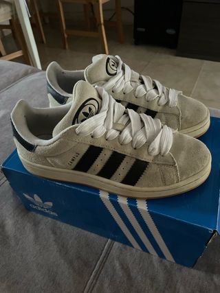 Zapatillas Adidas Campus 00s Beige/Negras