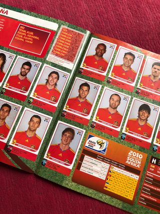 Álbum de Cromos Mundial Sudáfrica 2010