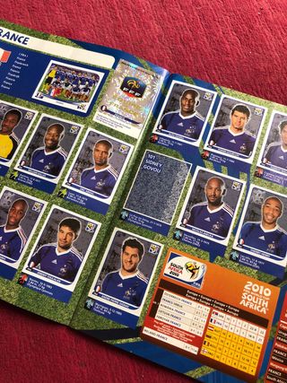 Álbum de Cromos Mundial Sudáfrica 2010