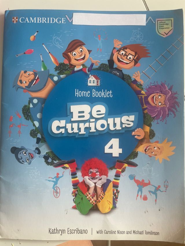 Be Curious 4 HOME BOOKLET