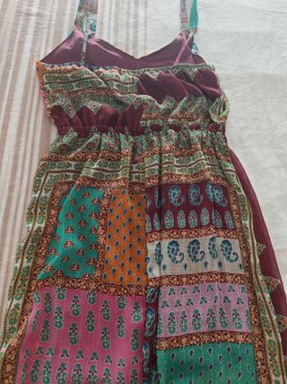 Vestido largo Pull&Bear multicolor talla M