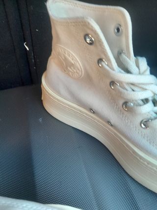 Converse plataforma (2 pares) talla 40