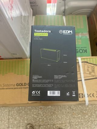 Tostadora EDM 900W - NUEVA