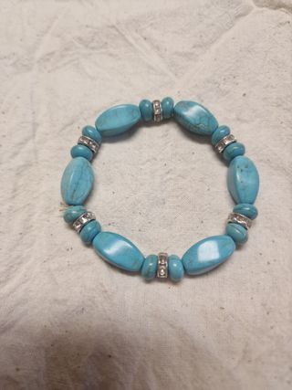 Braccialetto Turchese e Argento