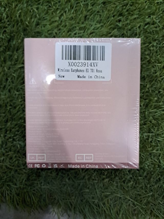 Auriculares inalámbricos T01 rosa