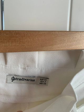 Pantalón blanco cinturon
