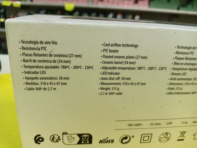 Rizador EUROstyl - 27/34 mm