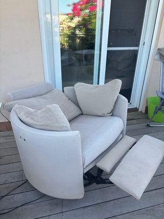 Butaca relax Fama Moon beige