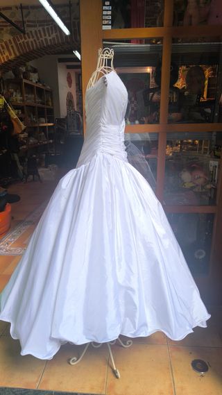 Vestido novia blanco 
