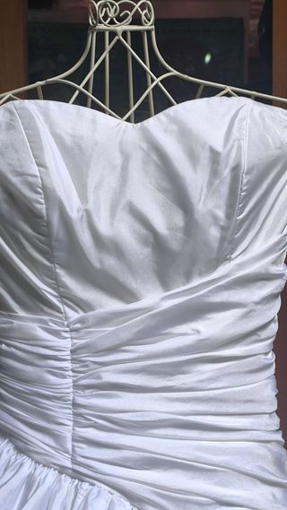 Vestido novia blanco 