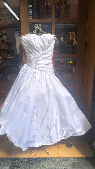 Vestido novia blanco 