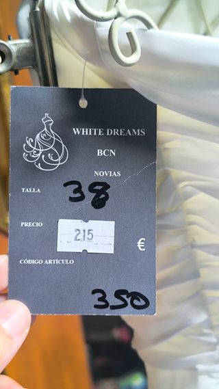 Vestido novia blanco 