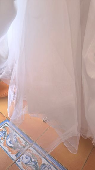 Vestido novia blanco 