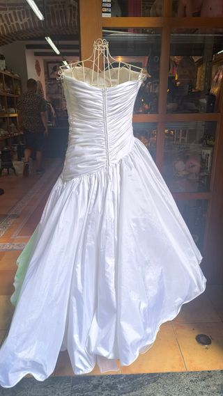 Vestido novia blanco 