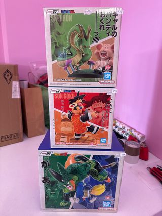 3x Dragon Ball Ichibansho Figure