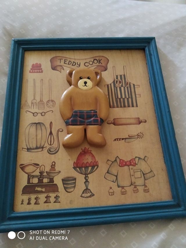 Cuadro decorativo Teddy Cook