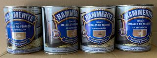 4 vasetti Hammerite in rame liscio da 750 ml