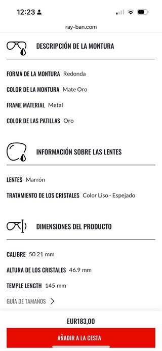 Ray-Ban RB4441D: Gafas sol redondas