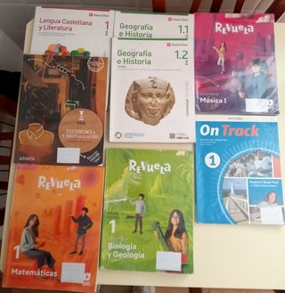 Libros de texto de 1° de la ESO
