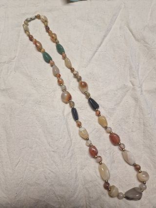 Collana pietre dure multicolor