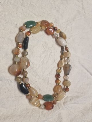 Collana pietre dure multicolor